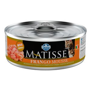 Ração Úmida Matisse Mousse Gatos Adultos Frango - 85 g Ração Úmida Matisse Mousse Gatos Adultos Frango - 85 g
