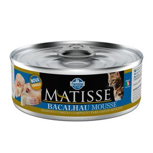 Ração Úmida Matisse Mousse Gatos Adultos Bacalhau - 85 g Ração Úmida Matisse Mousse Gatos Adultos Bacalhau - 85 g