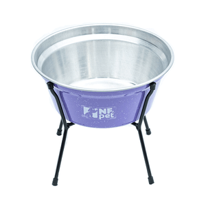 Comedouro Aramado Simples NF Pet Lilás - 1,5 L Comedouro Aramado Simples NF Pet Lilás - 1,5 L