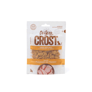 Petisco Gatos Origem Natural Crost Filezinho de Frango - 20 g Petisco Gatos Origem Natural Crost Filezinho de Frango - 20 g