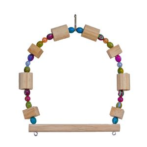 Brinquedo para Aves Arco Color Real Brinquedos Pet Brinquedo para Aves Arco Color Real Brinquedos Pet