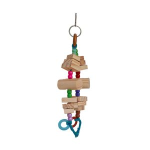 Brinquedo para Aves Pendulo Natural Real Brinquedos Pet - Único Brinquedo para Aves Pendulo Natural Real Brinquedos Pet - Único
