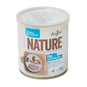 Ração Úmida Gatos Origem Nature Peixe com Espinafre e Legumes - 300 g Ração Úmida Gatos Origem Nature Peixe com Espinafre e Legumes - 300 g