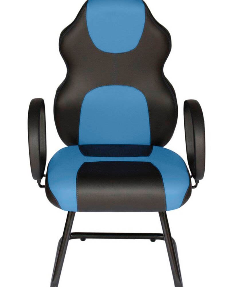 Cadeira Gamer Interlocutor Linha Gamer Racing Azul Cadeira Gamer Interlocutor Linha Gamer Racing Azul