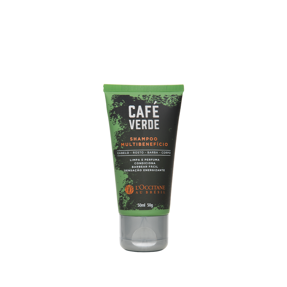 Shampoo Multibenefício Café Verde 50ml Shampoo Multibenefício Café Verde 50ml