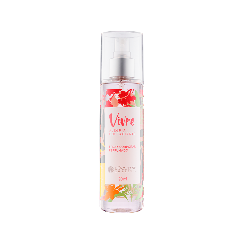 Spray Corporal Perfumado Alegria Contagiante 200ml Spray Corporal Perfumado Alegria Contagiante 200ml