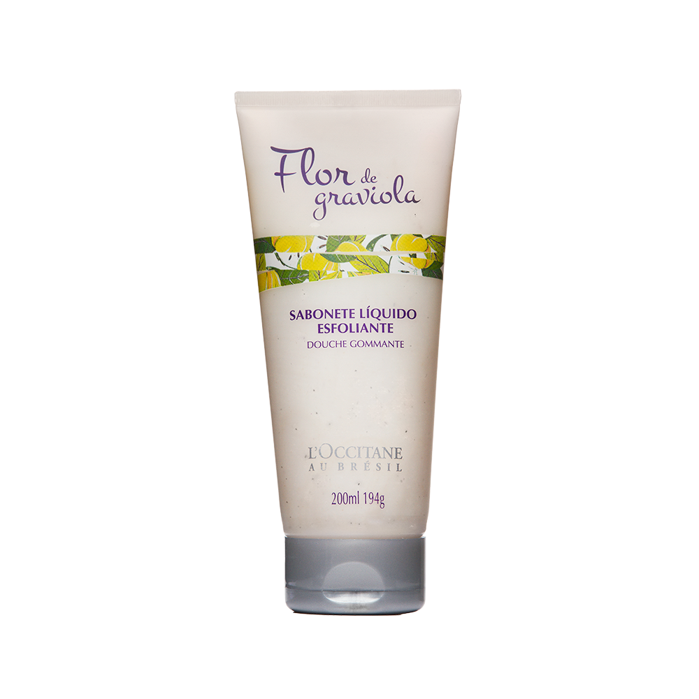 Sabonete Líquido Esfoliante Flor de Graviola 200ml Sabonete Líquido Esfoliante Flor de Graviola 200ml