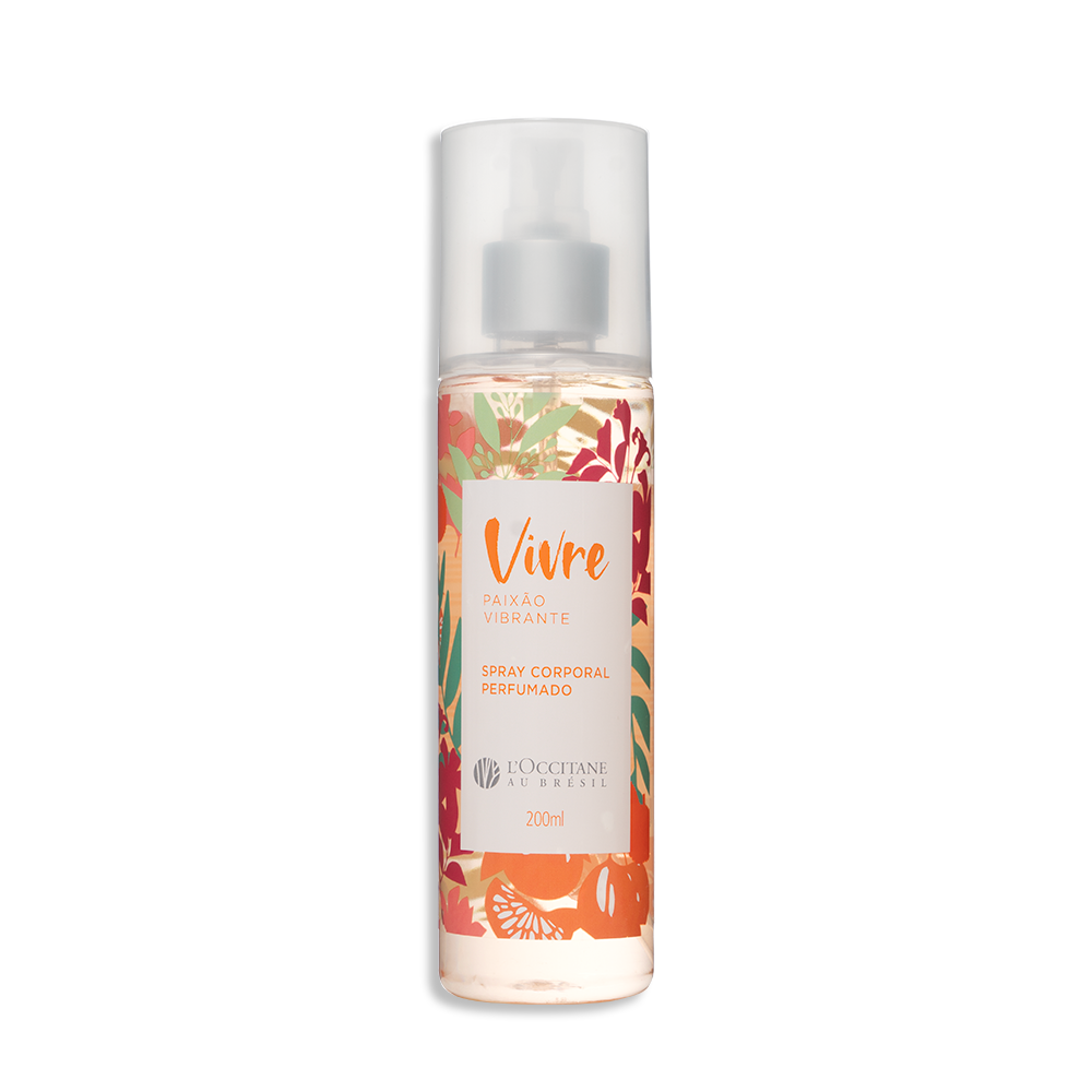 Spray Corporal Perfumado Paixão Vibrante 200ml Spray Corporal Perfumado Paixão Vibrante 200ml