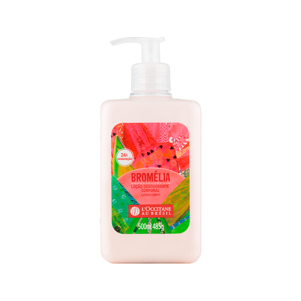 Loção Desodorante Corporal Bromélia 500ml Loção Desodorante Corporal Bromélia 500ml