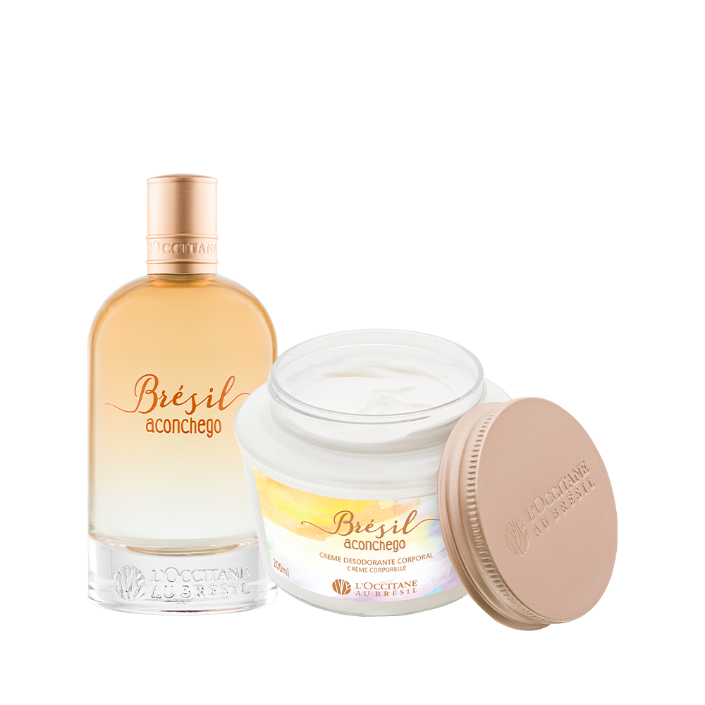Combo Fragrância e Hidratante Corporal Brésil Aconchego