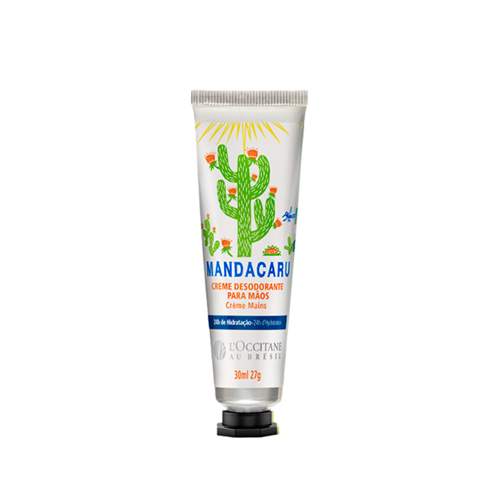 Creme Desodorante para Mãos Mandacaru 30ml Creme Desodorante para Mãos Mandacaru 30ml