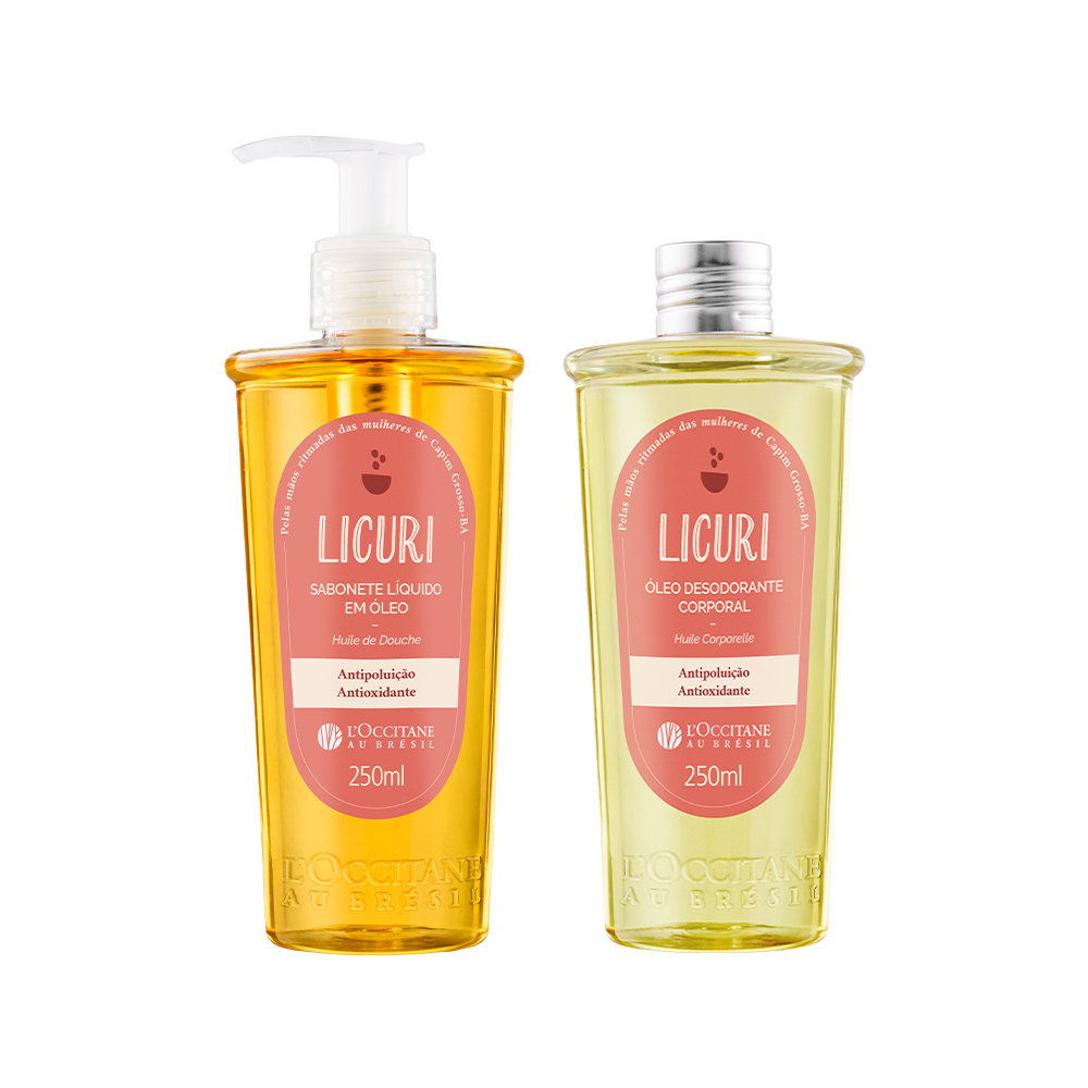 Combo Licuri: Óleo e Sabonete Líquido Combo Licuri: Óleo e Sabonete Líquido