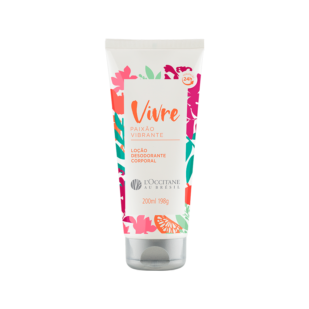 Loção Desodorante Corporal Paixão Vibrante 200ml Loção Desodorante Corporal Paixão Vibrante 200ml
