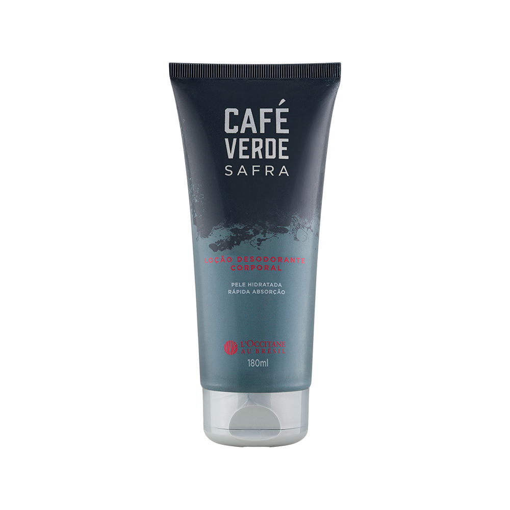 Loção Desodorante Corporal Café Verde Safra 180ml Loção Desodorante Corporal Café Verde Safra 180ml