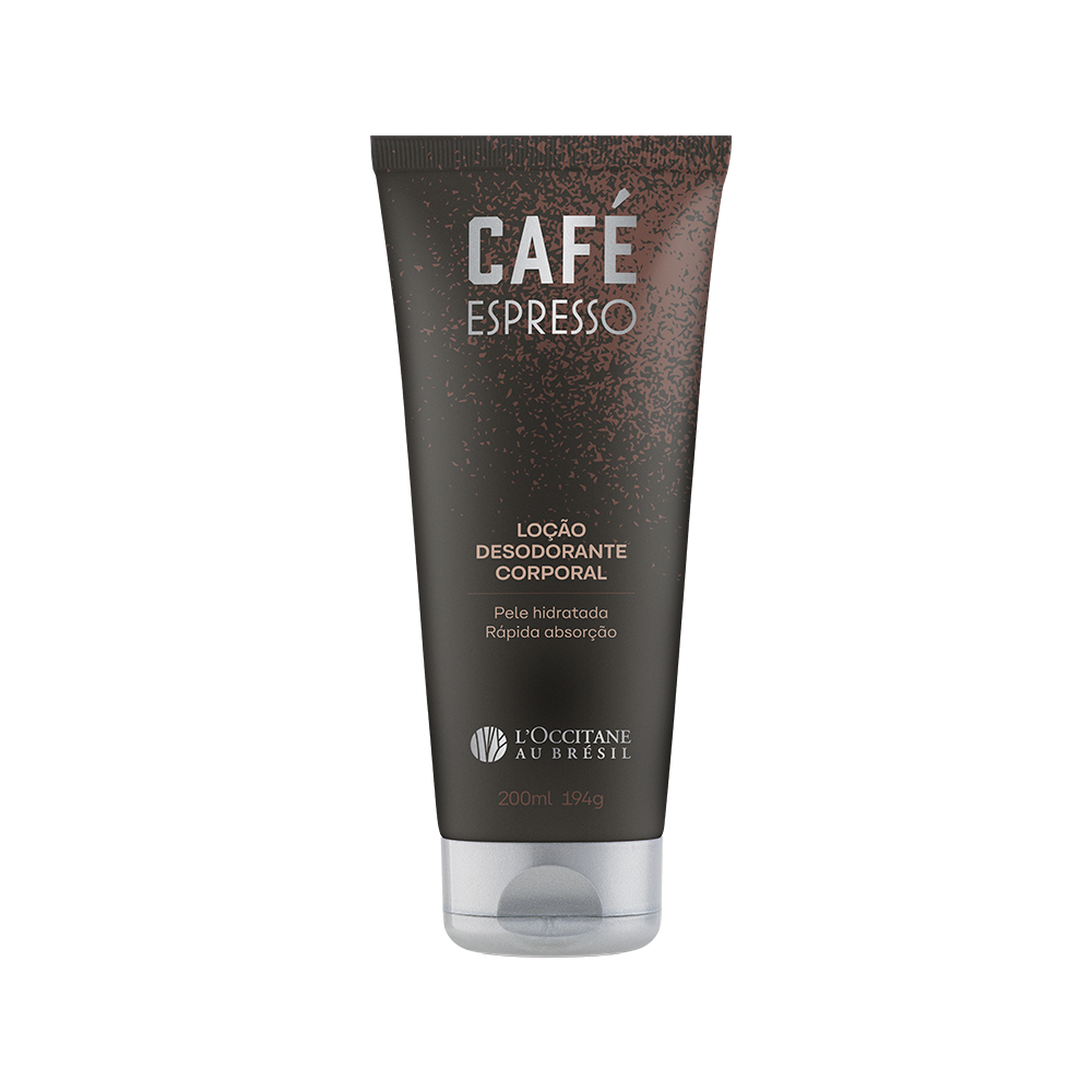Loção Desodorante Corporal Café Espresso 200ml Loção Desodorante Corporal Café Espresso 200ml