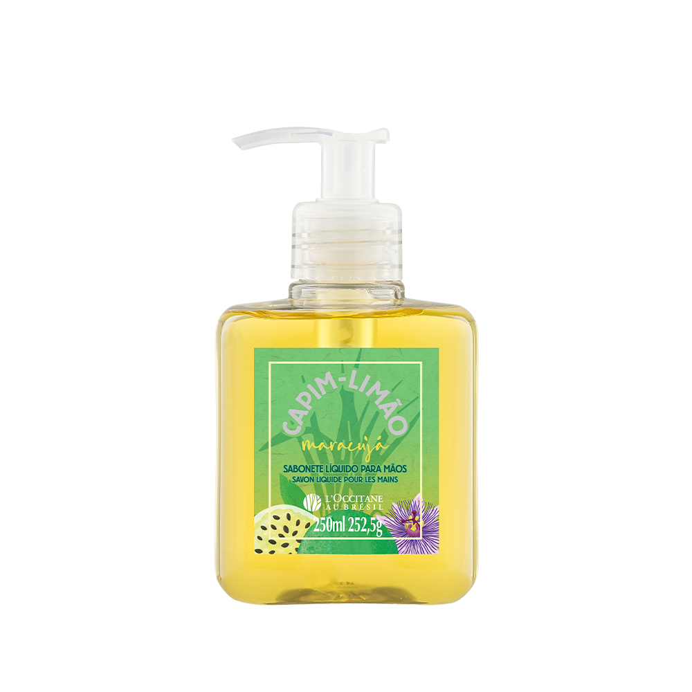 Sabonete Líquido para Mãos Capim-Limão Maracujá 250ml Sabonete Líquido para Mãos Capim-Limão Maracujá 250ml