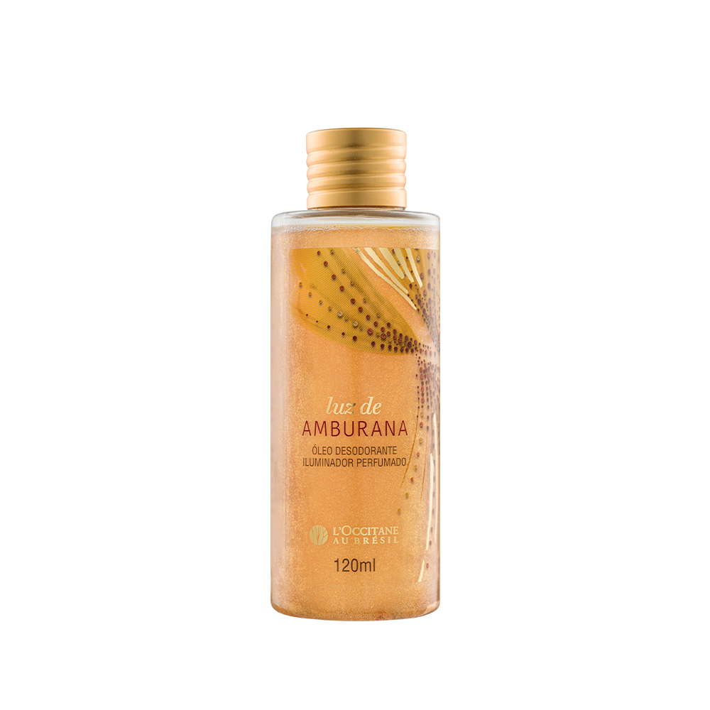 Óleo Desodorante Iluminador Perfumado Luz de Amburana 120mL Óleo Desodorante Iluminador Perfumado Luz de Amburana 120mL