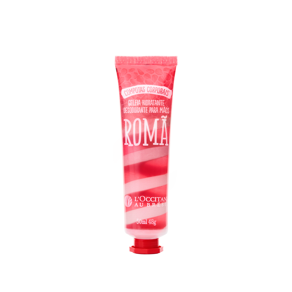 Geleia Hidratante Desodorante para Mãos Romã 50mL Geleia Hidratante Desodorante para Mãos Romã 50mL