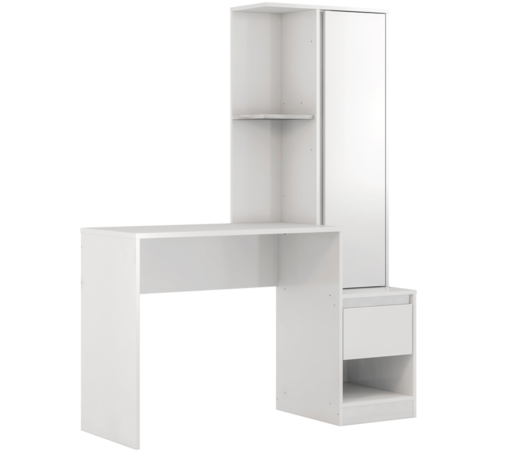 Escrivaninha Com Armario Morada 29800 Branco Demobile