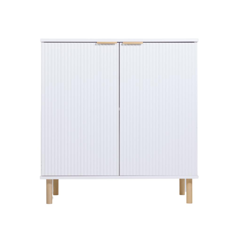 Aparador Buffet Ditália 2 Portas R-632 cor:branco Aparador Buffet Ditália 2 Portas R-632 cor:branco