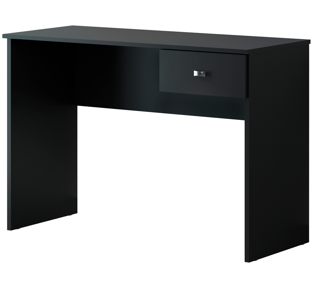 Mesa Para Escritorio Com 01 Gaveta ME404 Preto DJD Moveis