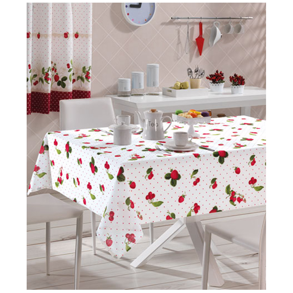 Toalha de Mesa Retangular 6 Lugares Genebra Iolanda Estampada Dohler Toalha de Mesa Retangular 6 Lugares Genebra Iolanda Estampada Dohler