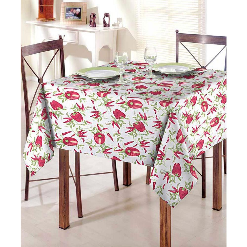 Toalha de Mesa Retangular 6 Lugares Genebra Ilka Döhler Toalha de Mesa Retangular 6 Lugares Genebra Ilka Döhler