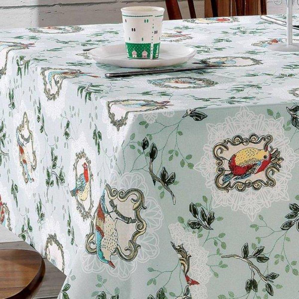 Toalha de Mesa Redonda 4 Lugares Genebra Idalia Döhler Toalha de Mesa Redonda 4 Lugares Genebra Idalia Döhler