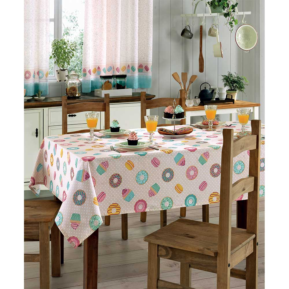 Toalha de Mesa Quadrada Genebra Isolde Dohler Toalha de Mesa Quadrada Genebra Isolde Dohler