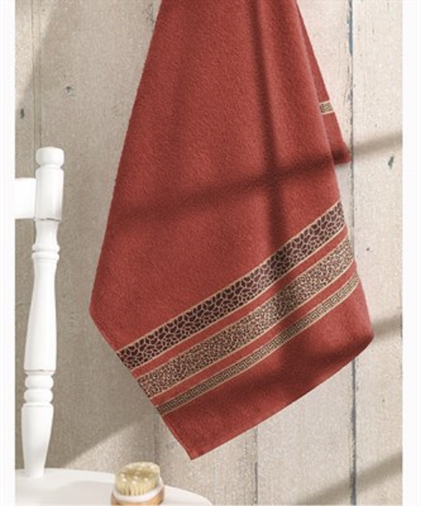 Toalha De Banho Jacquard Premium Fj5107- Terracota Toalha De Banho Jacquard Premium Fj5107- Terracota