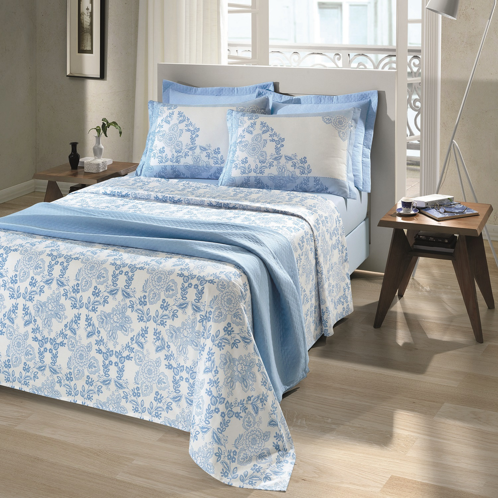 Jogo de Cama Solteiro Lauren - Döhler Jogo de Cama Solteiro Lauren - Döhler