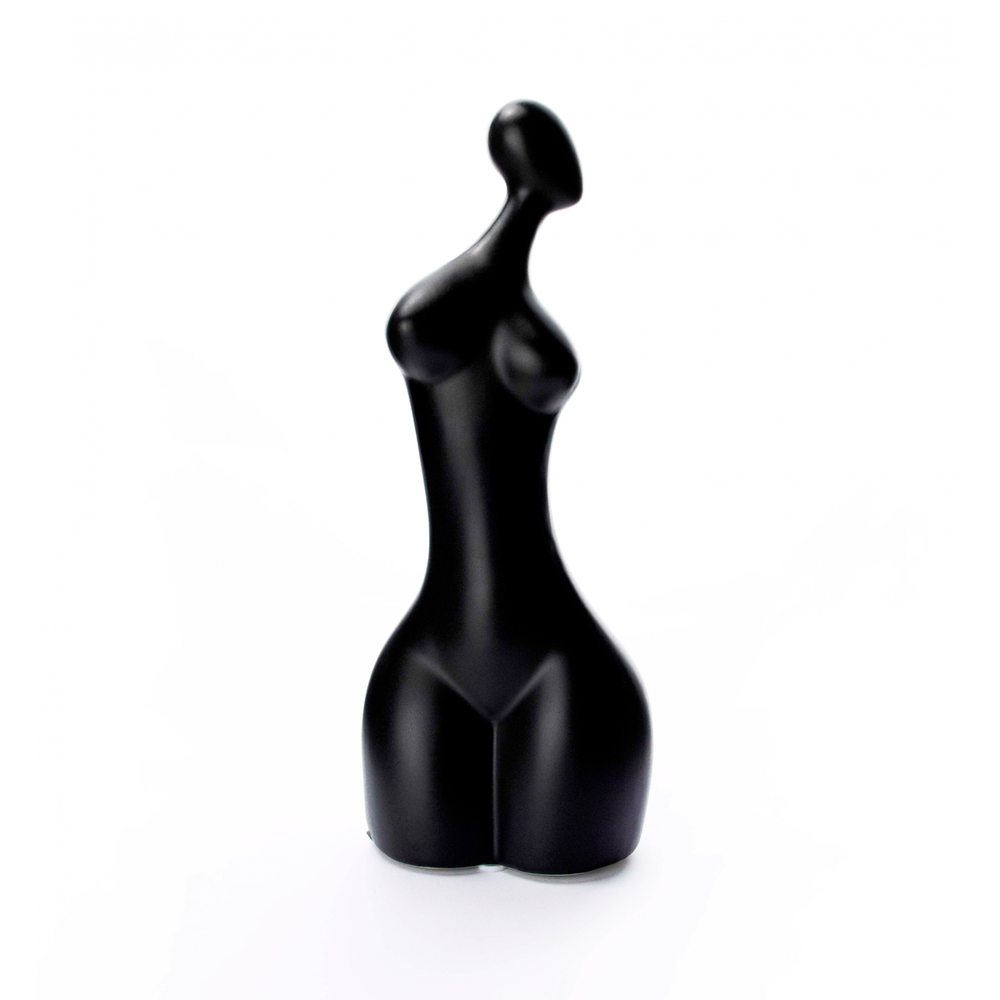 Escultura Decorativa Corpo Preto 25x10,5 cm - D'Rossi Escultura Decorativa Corpo Preto 25x10,5 cm - D'Rossi
