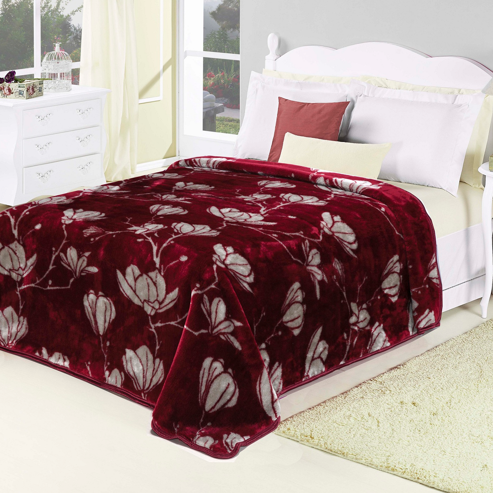 Cobertor Queen Nobre Cherry Cobertor Queen Nobre Cherry