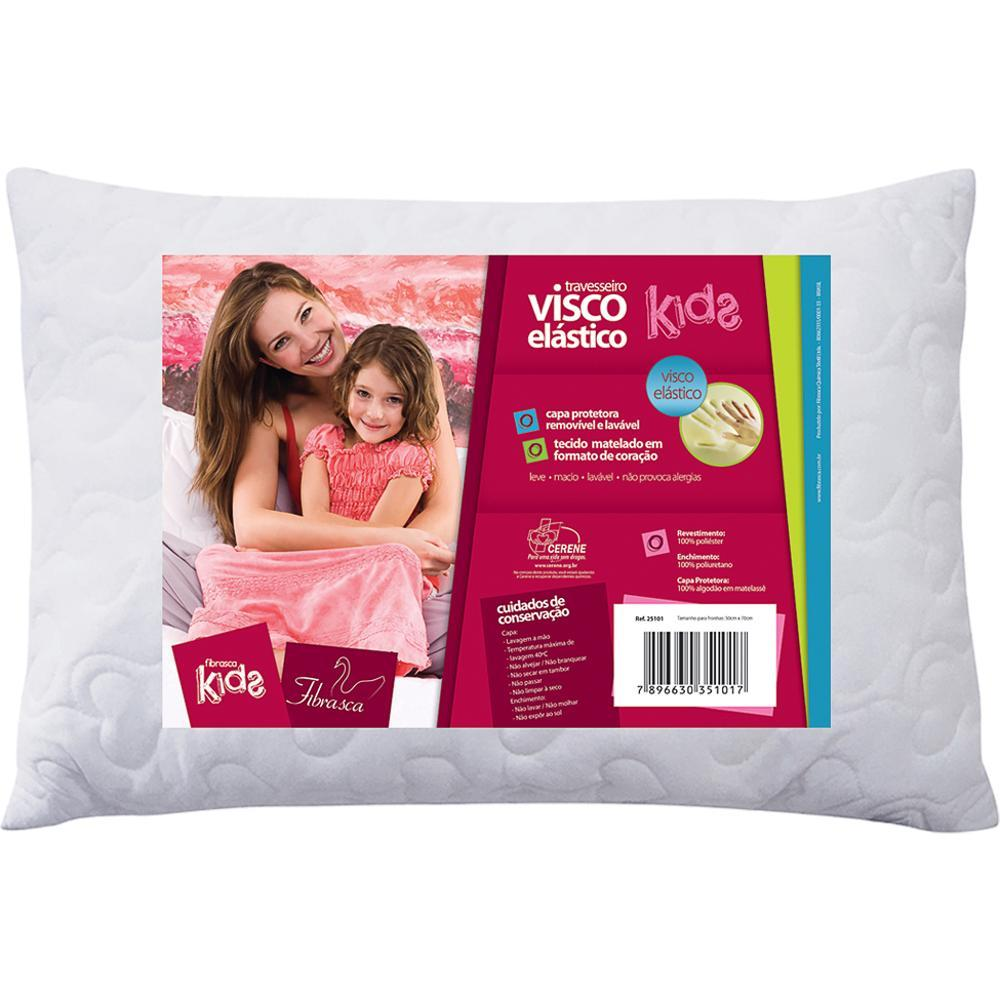 Travesseiro Almofada Infantil Criança Viscoelástico Kids Travesseiro Almofada Infantil Criança Viscoelástico Kids