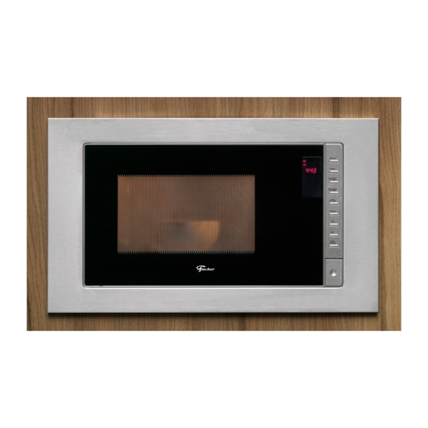 Micro-ondas de Embutir Fischer 25 litros Fit Line Moldura Inox 110V Micro-ondas de Embutir Fischer 25 litros Fit Line Moldura Inox 110V