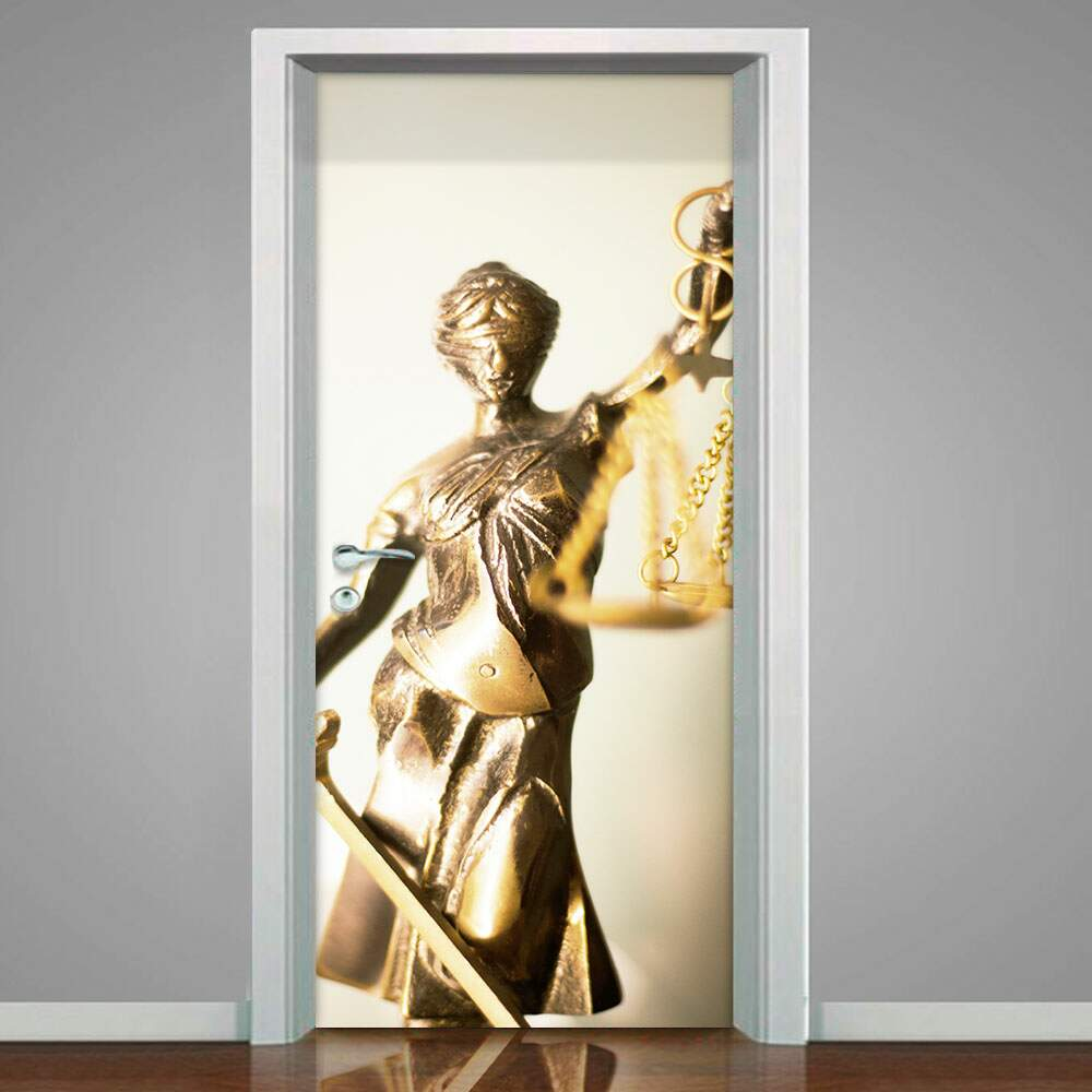 Adesivo de Porta Direito-63X210Cm Adesivo de Porta Direito-63X210Cm