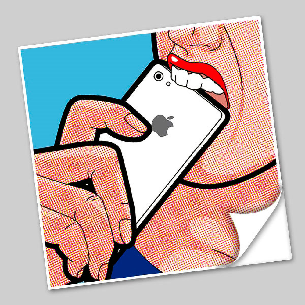 Azulejo Unitário Pop Art Comics 214-15x15cm Azulejo Unitário Pop Art Comics 214-15x15cm