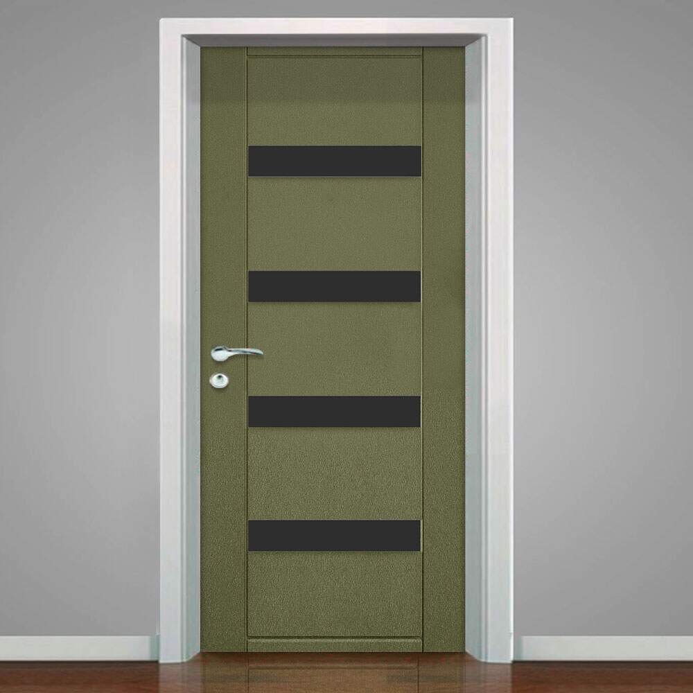 Adesivo para Porta Madeira Verde Musgo-73X210Cm Adesivo para Porta Madeira Verde Musgo-73X210Cm