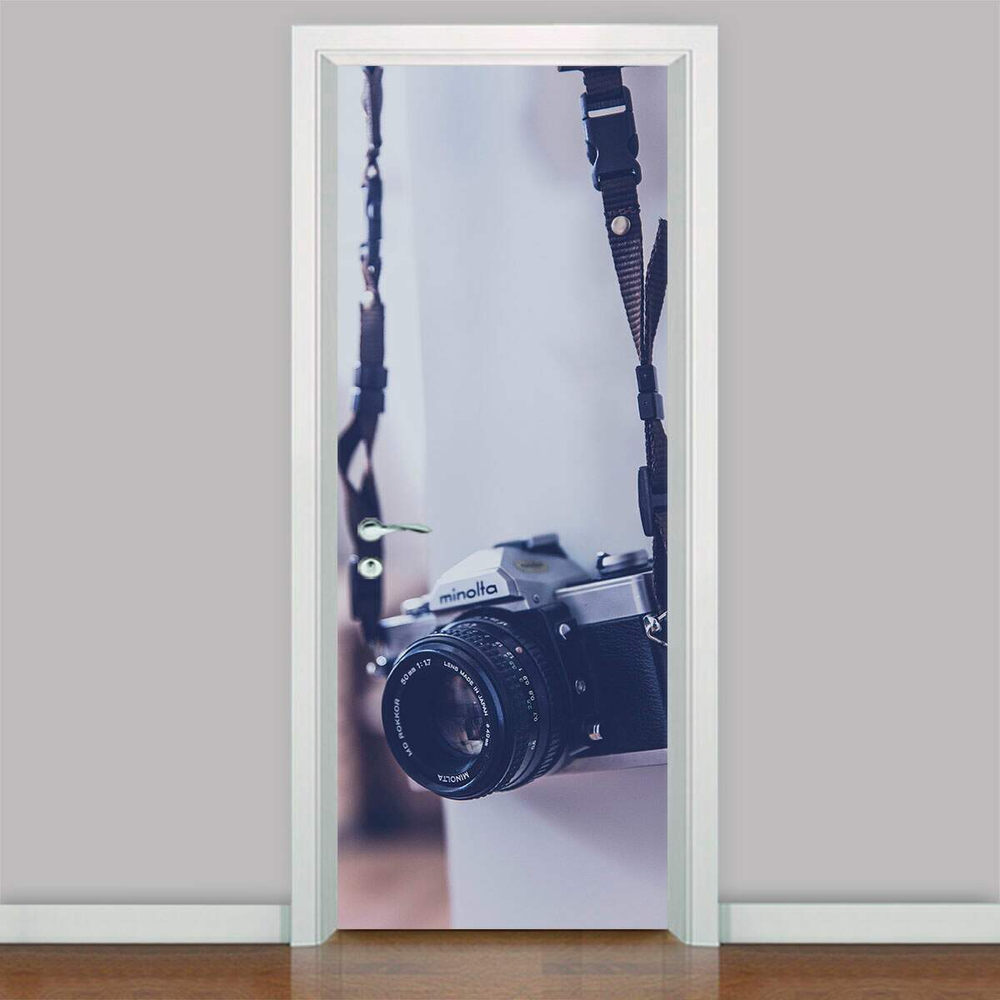 Adesivo para Porta Câmera Fotográfica-73X210Cm Adesivo para Porta Câmera Fotográfica-73X210Cm