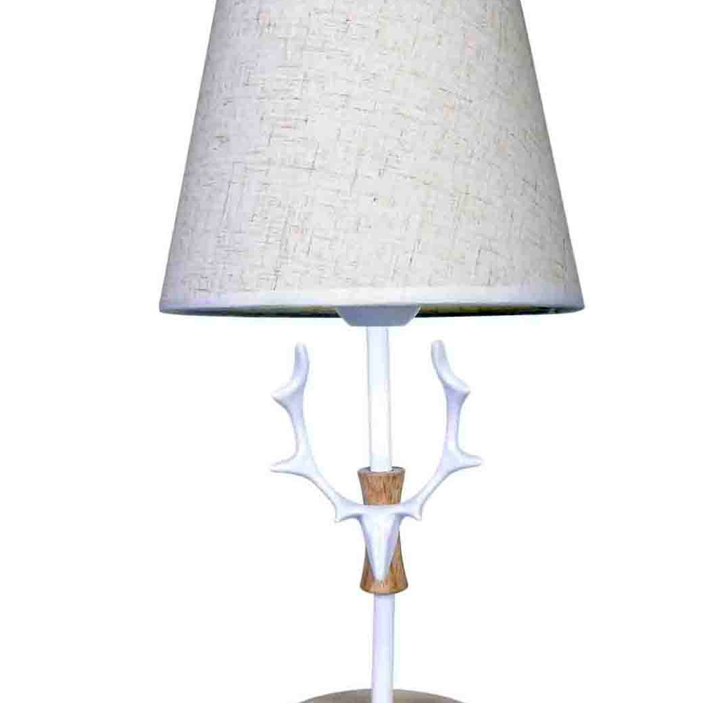 Kit Casal 2 Abajur Luminária Branca De Mesa 43cm Bivolt 110/220v Kit Casal 2 Abajur Luminária Branca De Mesa 43cm Bivolt 110/220v