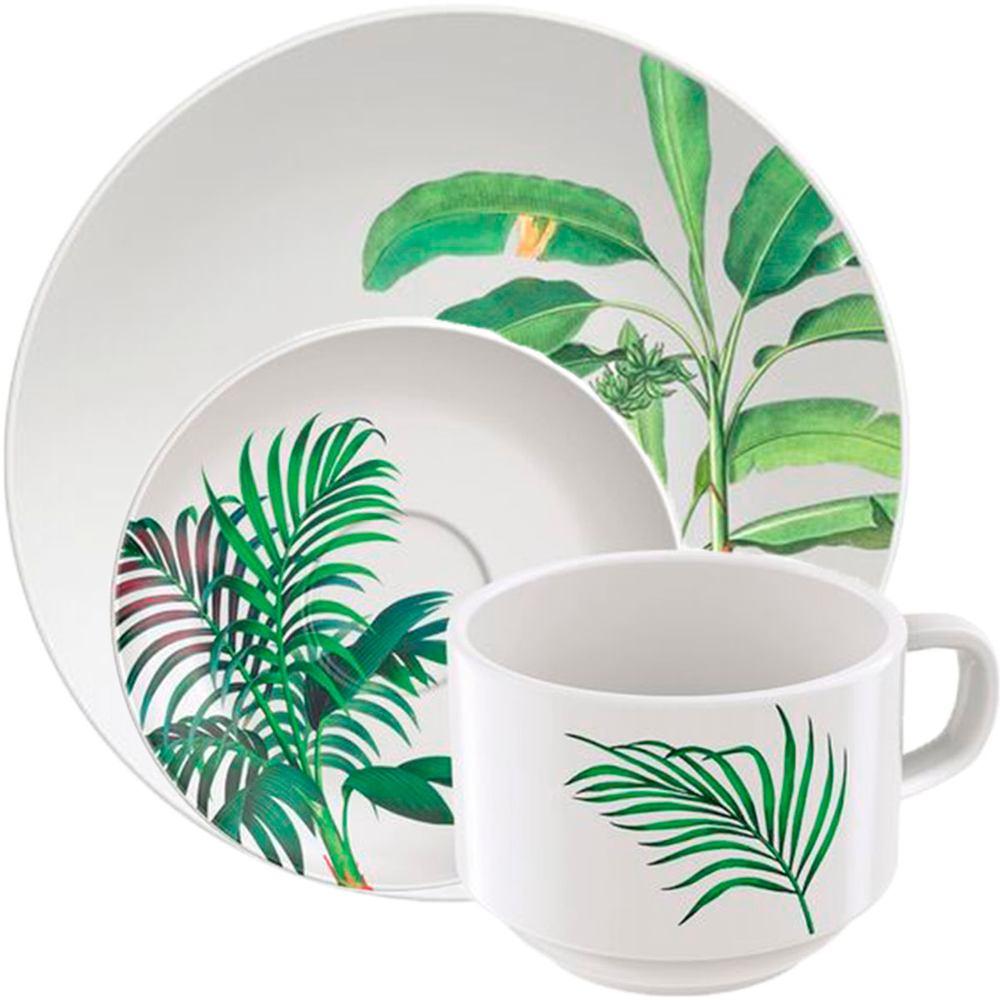 Kit Jogo De Café Lanche 8 Pessoas 16Pçs Graziela Tramontina Kit Jogo De Café Lanche 8 Pessoas 16Pçs Graziela Tramontina