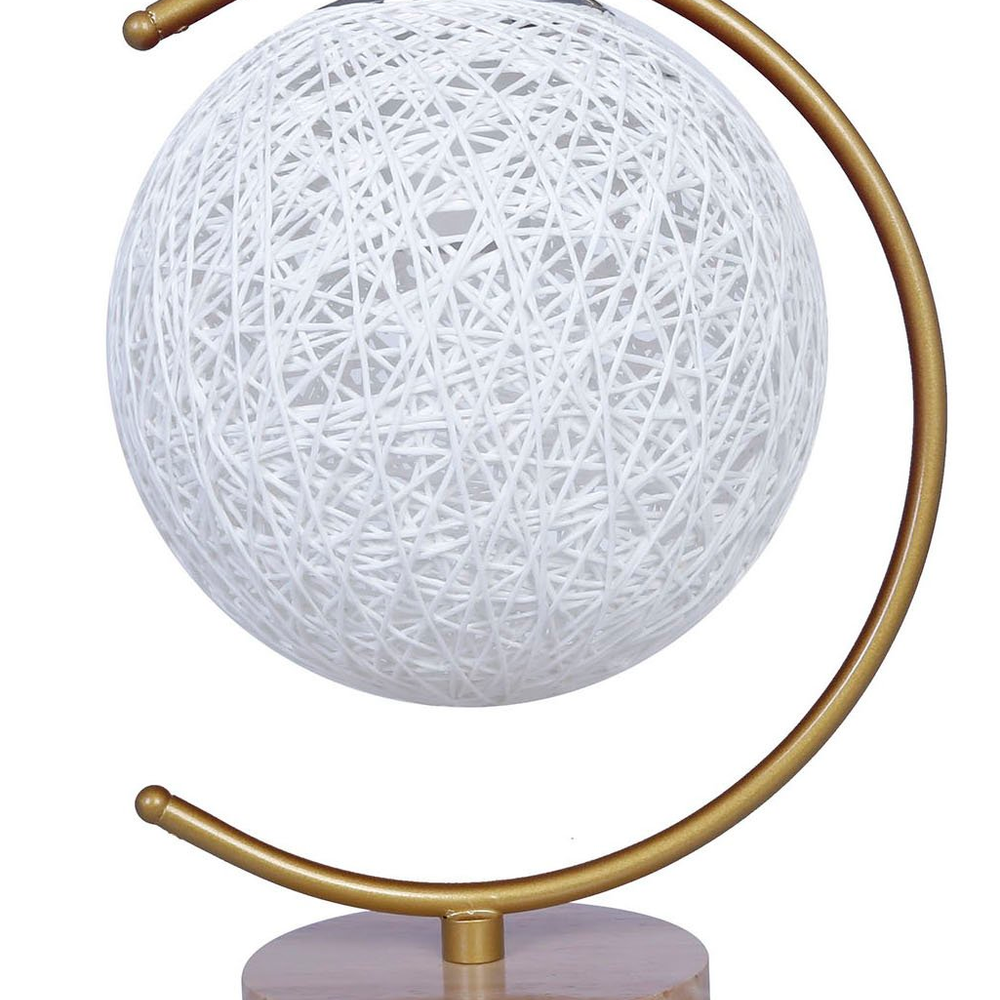 Abajur Luminária Rustica Branca De Mesa 27,5cm Bivolt 110/220v Abajur Luminária Rustica Branca De Mesa 27,5cm Bivolt 110/220v