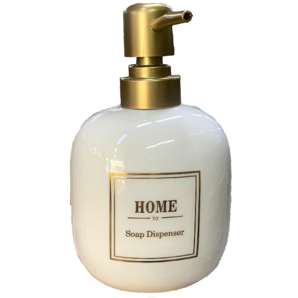 Porta Sabonete Líquido De Porcelana Oval Lavabo Luxo Branco Porta Sabonete Líquido De Porcelana Oval Lavabo Luxo Branco