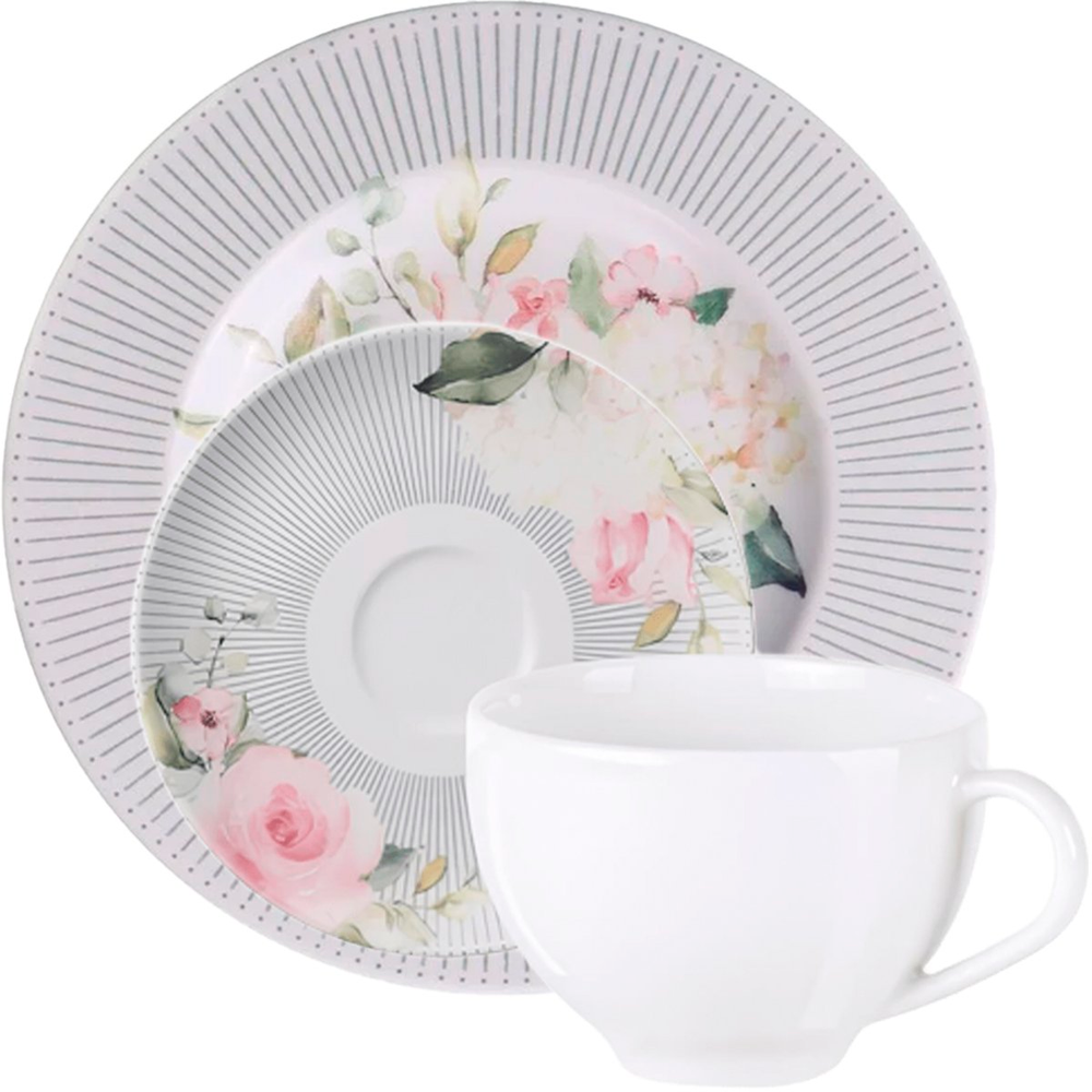 Kit Jogo Café Lanche 6 Pessoas 12Pçs Chá Ornatta Tramontina