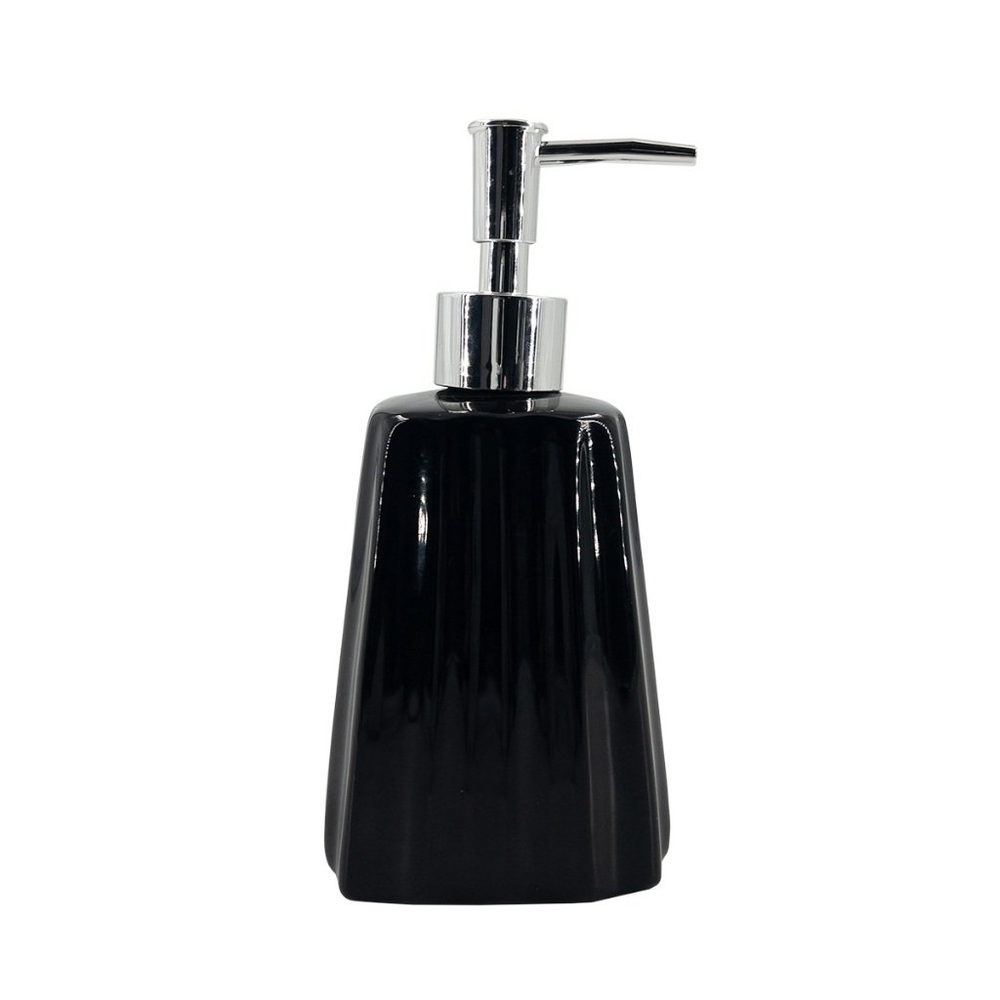 Saboneteira Liquida Modelagem De Cerâmica Lavabo Preto Luxo Saboneteira Liquida Modelagem De Cerâmica Lavabo Preto Luxo