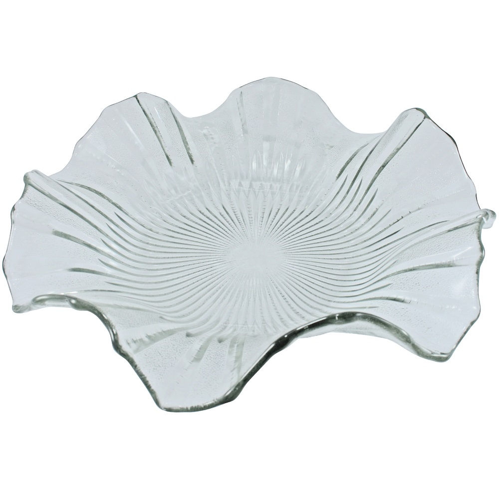Fruteira de Mesa em Vidro - Centro de Mesa 36cm Fruteira de Mesa em Vidro - Centro de Mesa 36cm