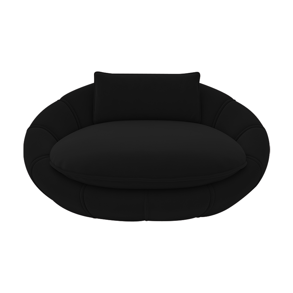 Poltrona Caminha para PET Afrodite Veludo Preto G45 - Gran Belo Poltrona Caminha para PET Afrodite Veludo Preto G45 - Gran Belo