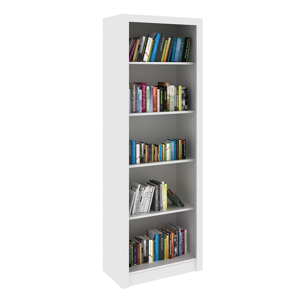 Armário Estante Alto para Escritório Home Office ME4104 MDP Branco G69 - Gran Belo Armário Estante Alto para Escritório Home Office ME4104 MDP Branco G69 - Gran Belo