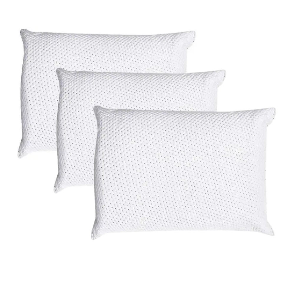 Conjunto com 3 Travesseiros Guldi Soft Nasa Branco Conjunto com 3 Travesseiros Guldi Soft Nasa Branco