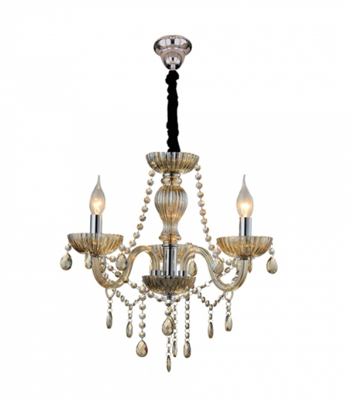Lustre Valentina Champanhe Para 3 Lamp - Hevvy
